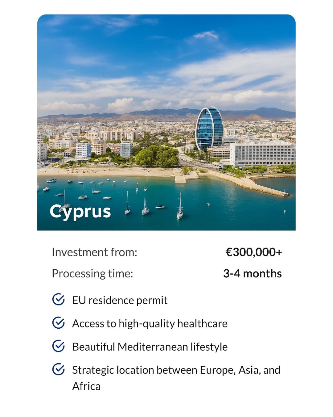 Cyprus Residency Programme